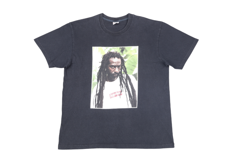SUPREME BUJU BANTON TEE SIZE L BLACK T SHIRT