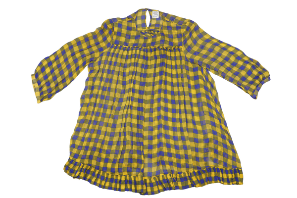 BAUM UND PFERDGARTEN BLUE YELLOW BLOUSE