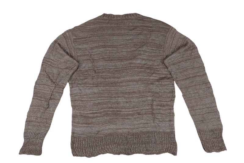 DOLCE & GABBANA BROWN CARDIGAN SIZE 48