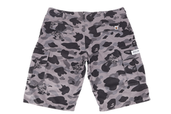 BAPE URSUS MILITARY SHORTS GREY 2XL