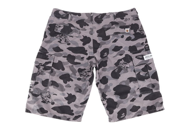 BAPE URSUS MILITARY SHORTS GREY 2XL