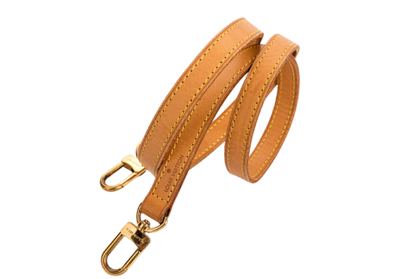 Louis Vuitton Vachetta width 15mm Shoulder Strap, Gold Hardware