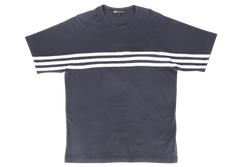ADIDAS Y3 3STRIPE PACKABLE T-SHIRT BLACK SIZE S