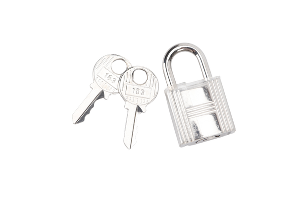 HERMES PADLOCK 2 KEYS NO.163