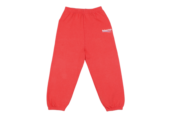 BALENCIAGA CHILDREN RED SWEAT LONG PANTS SIZE 6