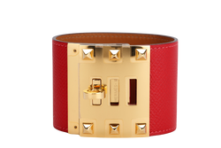 Hermes Kelly Extreme Rouge Casaque Color, Epsom Leather, Gold Hardware