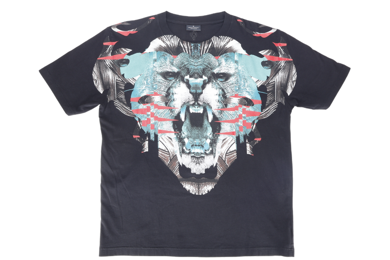 MARCELO BURLON PANTHER BLACK T-SHIRT SIZE M