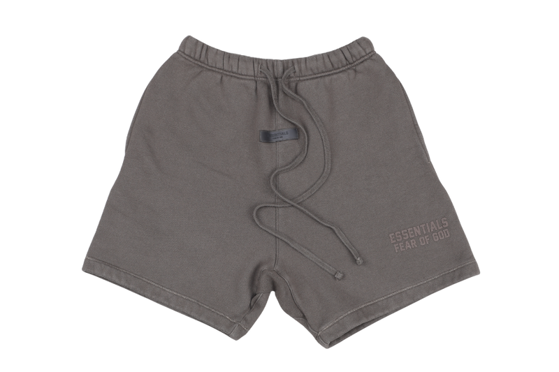 ESSENTIALS FEAR OF GOD SWEAT SHORTS DARK GREY SIZE XS