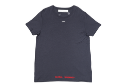 OFF WHITE GLOBAL WARMING T SHIRT MAIN LABEL