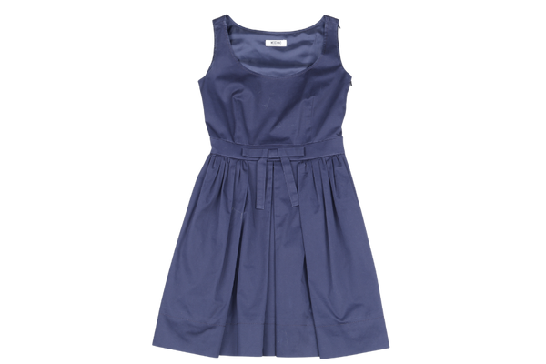 MOSCHINO CHEAP AND CHIC DARK BLUE DRESS