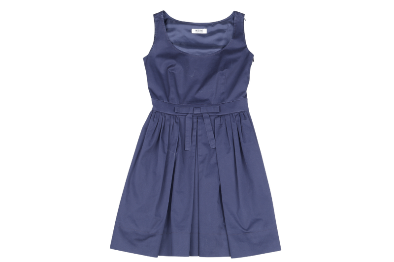 MOSCHINO CHEAP AND CHIC DARK BLUE DRESS