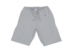 CHAMPION REVERSE WEAVE SWEAT SHORTS LIGHT GREY SIZE S