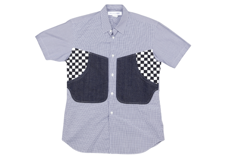 COMME DES GARCONS SHIRT BLUE CHECK SIZE S
