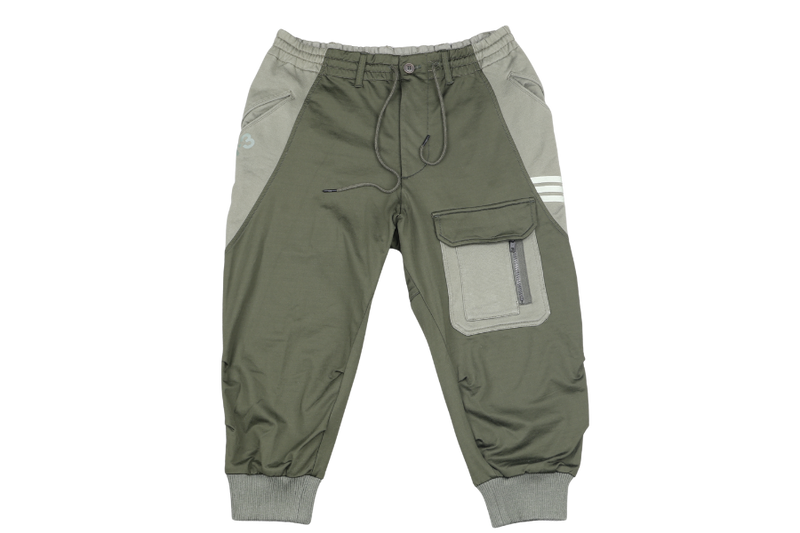 YOHJI YAMAMOTO Y-3 DARK GREEN HIKING PANTS SIZE XS
