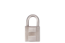 HERMES BRUSHED SILVER LOCK (Ref.117) NO KEY