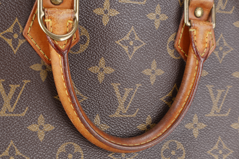 LOUIS VUITTON M53151 ALMA PM MONOGRAM CANVAS GOLD HARDWARE NO DUST COVER