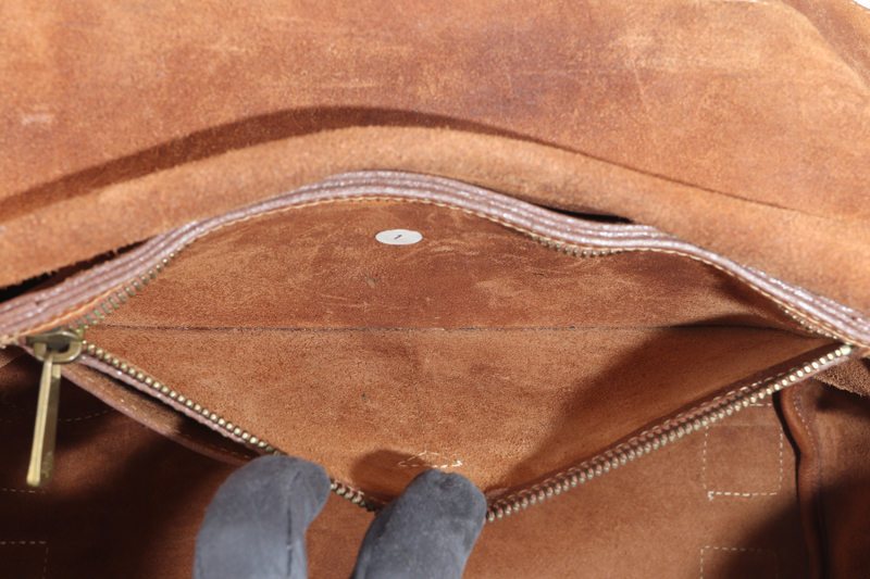 MULBERRY BAYSWATER TOTE BAG BROWN LEATHER GOLD HARDWARE WITH DUST COVER