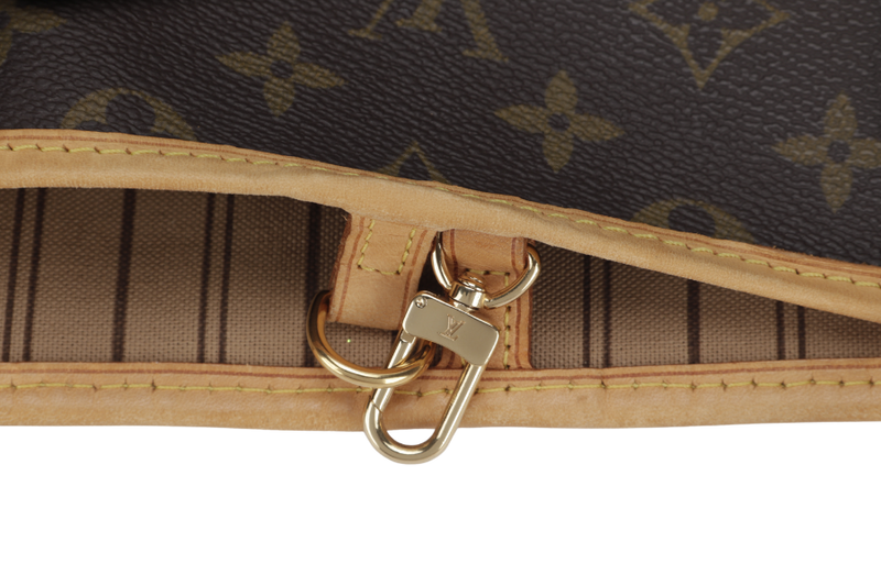 LOUIS VUITTON NEVERFULL GM (M40157) MONOGRAM CANVAS GOLD HARDWARE WITH DUST COVER