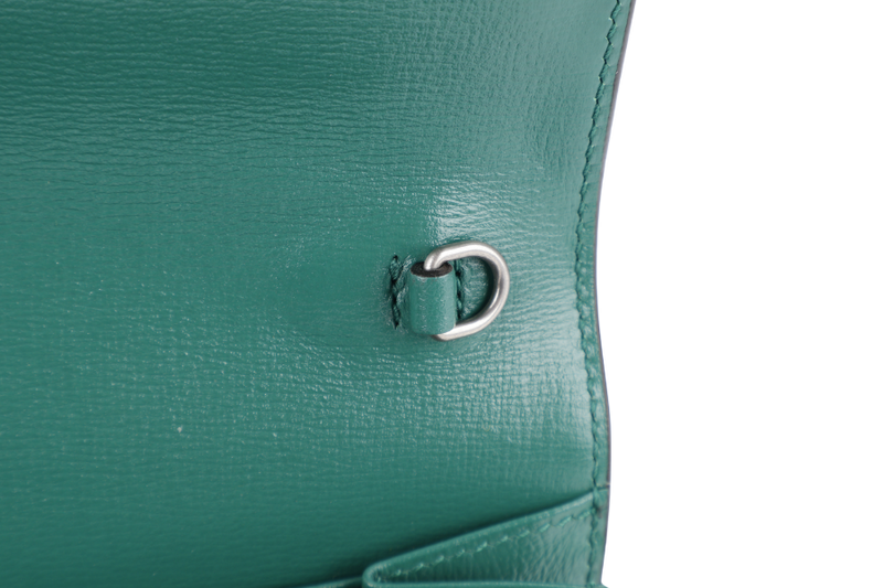 GUCCI 401231 1147 GREEN SERPENTI BUCKLE, WITH DUST COVER & BOX