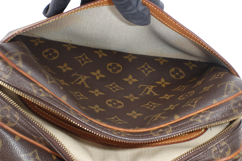 LOUIS VUITTON REPORTER PM (M45254) MONOGRAM CANVAS GOLD HARDWARE WITH DUST COVER