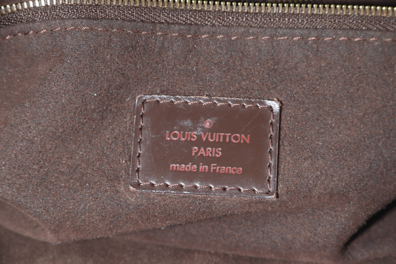 LOUIS VUITTON PORTOBELLO PM DAMIER EBENE CANVAS GOLD HARDWARE NO DUST COVER