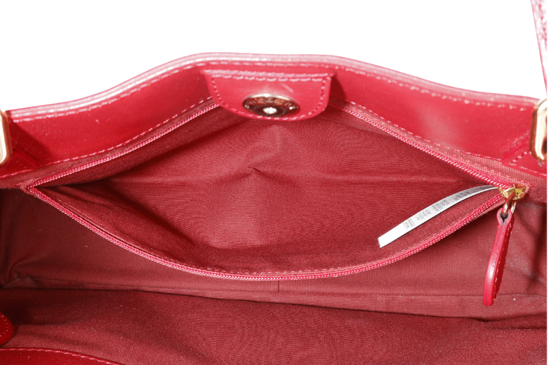BURBERRY RAVENSCLON PINK HAYMARKET CHECK HANDBAG WITH DUST COVER
