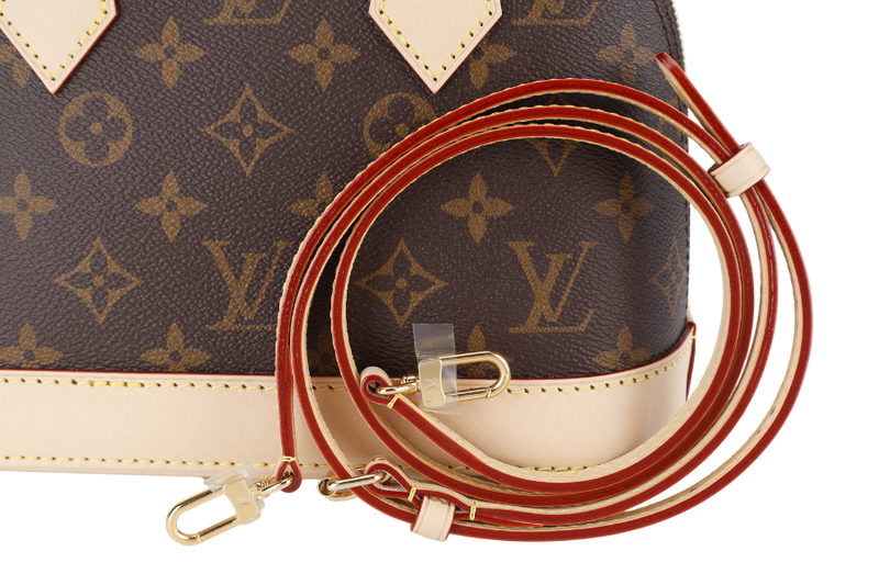 LOUIS VUITTON M46990 MONOGRAM ALMA BB WITH DUST COVER AND BOX