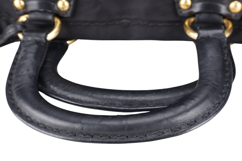 PRADA BN1995 NYLON TOTE NERO WITH CARD NO DUST COVER