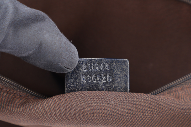 GUCCI SUKEY TOTE BAG BEIGE CANVAS WITH GOLD HARDWARE NO DUST COVER