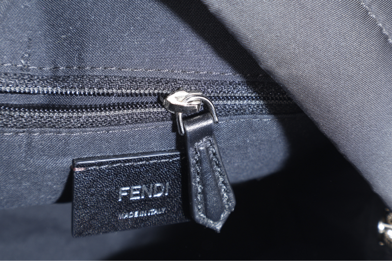 FENDI BUG MONSTER BACKPACK BLACK COLOR WITH DUST COVER