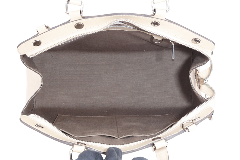 LOUIS VUITTON BREA MM DUNE EPI LEATHER SILVER HARDWARE WITH STRAPS AND DUST COVER
