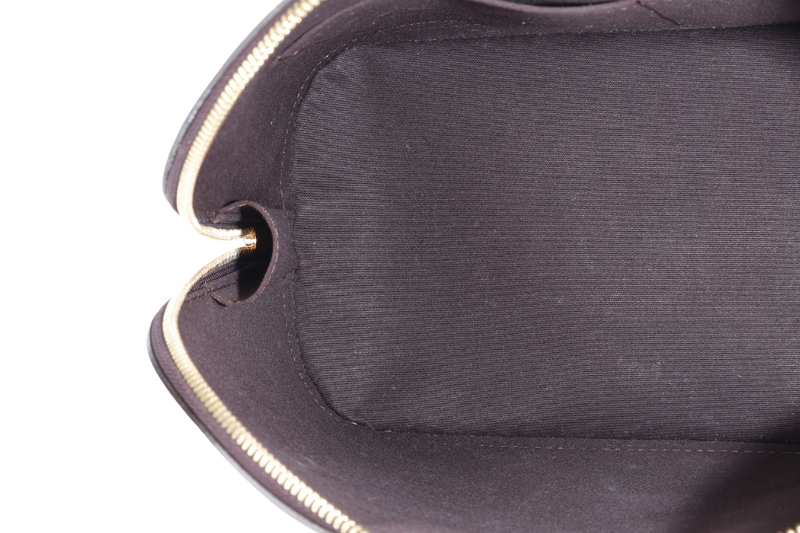 LOUIS VUITTON ALMA PM (M10153) PURPLE VERNIS LEATHER WITH LOCK&KEYS AND DUST COVER