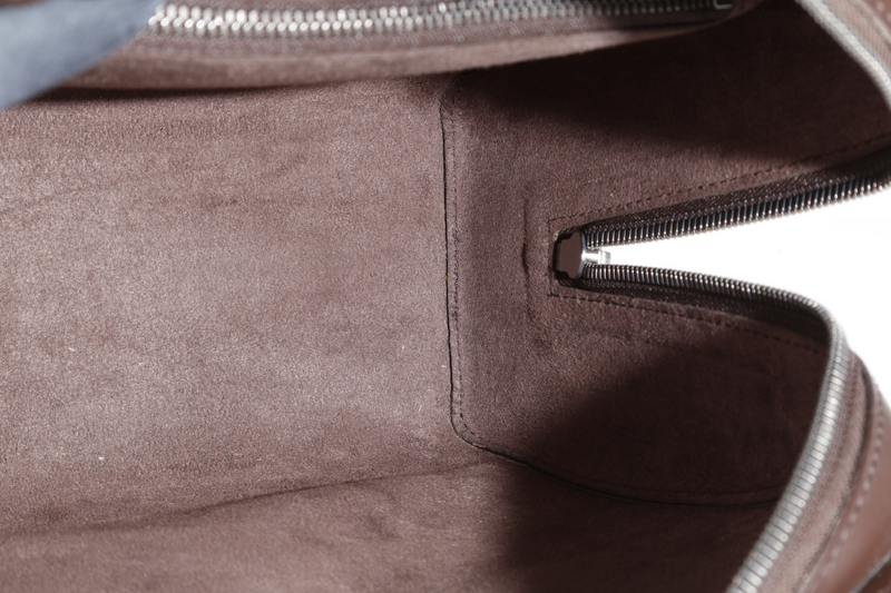 LOUIS VUITTON POINT-NEUF DARK BROWN EPI LEATHER SILVER HARDWARE NO DUST COVER