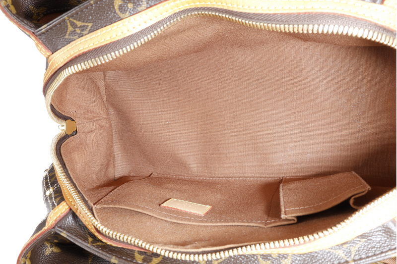 LOUIS VUITTON M40140 RIVETTE SHOULDER BAG MONOGRAM CANVAS GOLD HARDWARE WITH DUST COVER