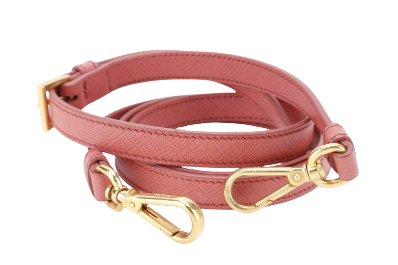 PRADA BN1874 SAFFIANO LUX TAMARIS COLOR GOLD HARDWARE WITH CARD, STRAPS NO DUST COVER