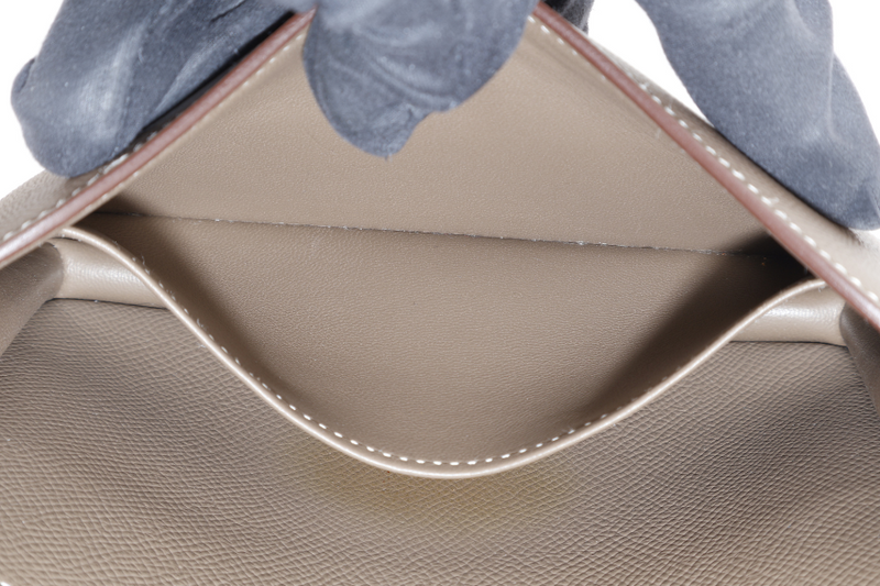 HERMES CONSTANCE 18 STAMP U (YEAR 2022) ETOUPE EPSOM GOLD HARDWARE WITH DUST COVER