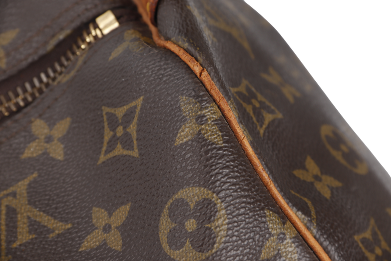 LOUIS VUITTON KEEPAL 60 MONOGRAM CANVAS GOLD HARDWARE NO DUST COVER