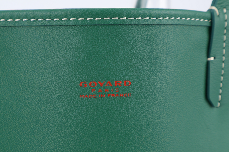 GOYARD ANJOU MINI BAG GREEN COLOR WITH DUST COVER