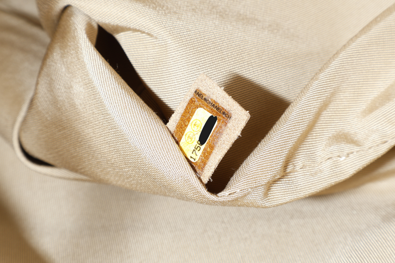 CHANEL METALLIC GOLD CAVIAR SHOULDER BAG (1756xxxx) WITH CARD NO DUST COVER