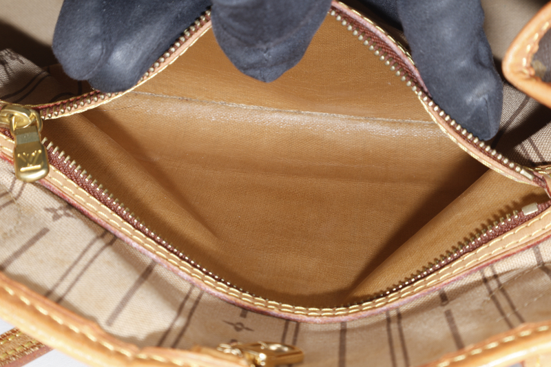 LOUIS VUITTON M40155 NEVERFULL PM MONOGRAM CANVAS GOLD HARDWARE WITH DUST COVER