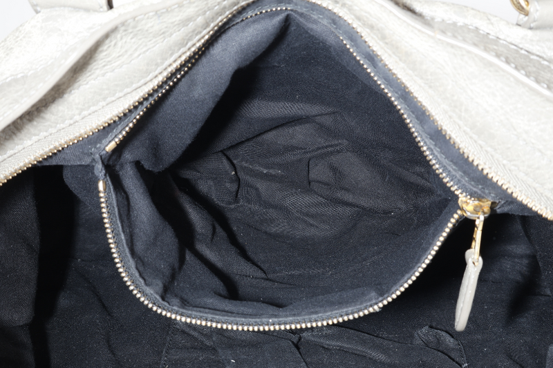 BALENCIAGA CLASSIC CITY KHAKI COLOR GOLD HARDWARE WITH DUST COVER