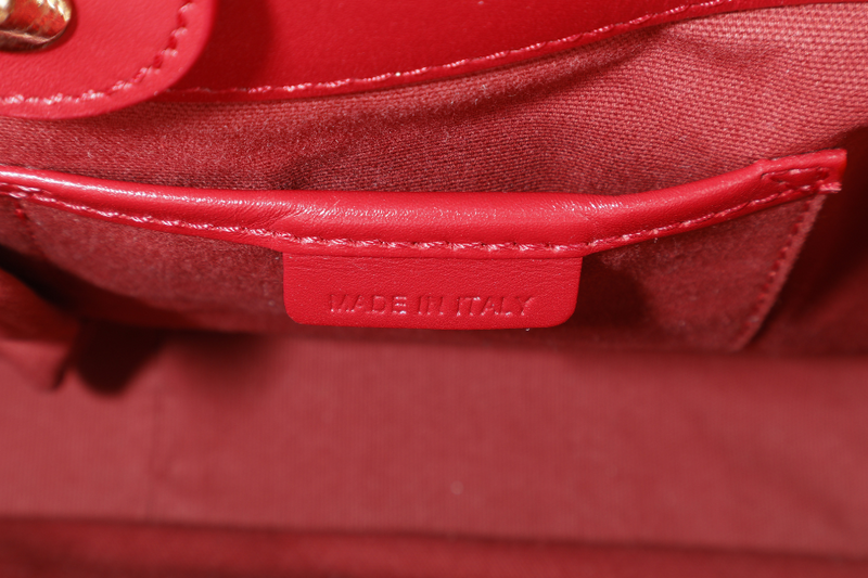 BURBERRY RAVENSCLON PINK HAYMARKET CHECK HANDBAG WITH DUST COVER