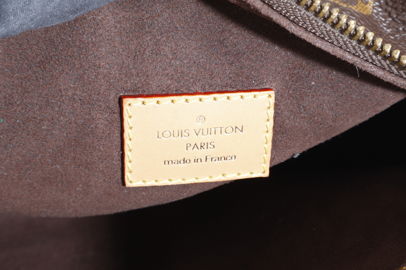 LOUIS VUITTON M46358 SOFT TRUNK MM MONOGRAM CANVAS GOLD HARDWARE WITH STRAPS