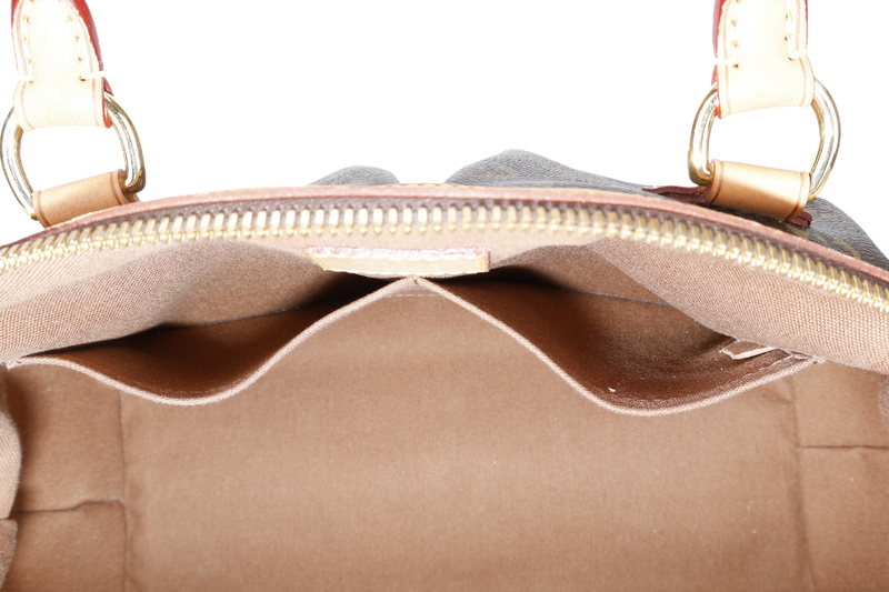 LOUIS VUITTON M40143 TIVOLI PM MONOGRAM COATED CANVAS GOLD HARDWARE NO DUST COVER