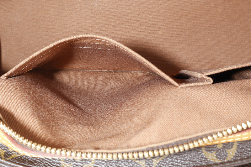 LOUIS VUITTON M40140 RIVETTE SHOULDER BAG MONOGRAM CANVAS GOLD HARDWARE WITH DUST COVER