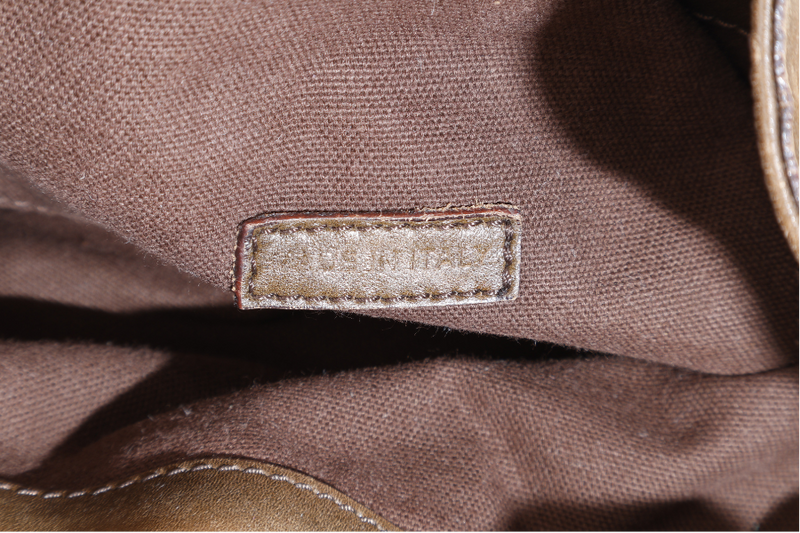 BURBERRY HOUSE CHECK BEATON HOBO CANVAS NO DUST COVER
