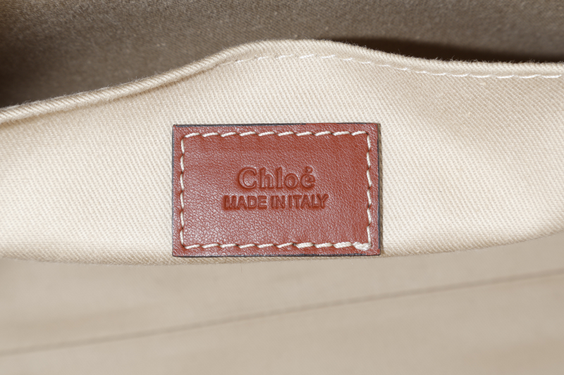 CHLOE WOODY TOTE MEDIUM WITH DUST COVER