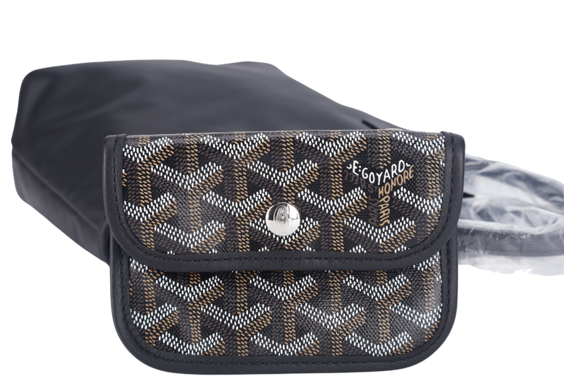 GOYARD ANJOU MINI BAG BLACK COLOR WITH DUST COVER