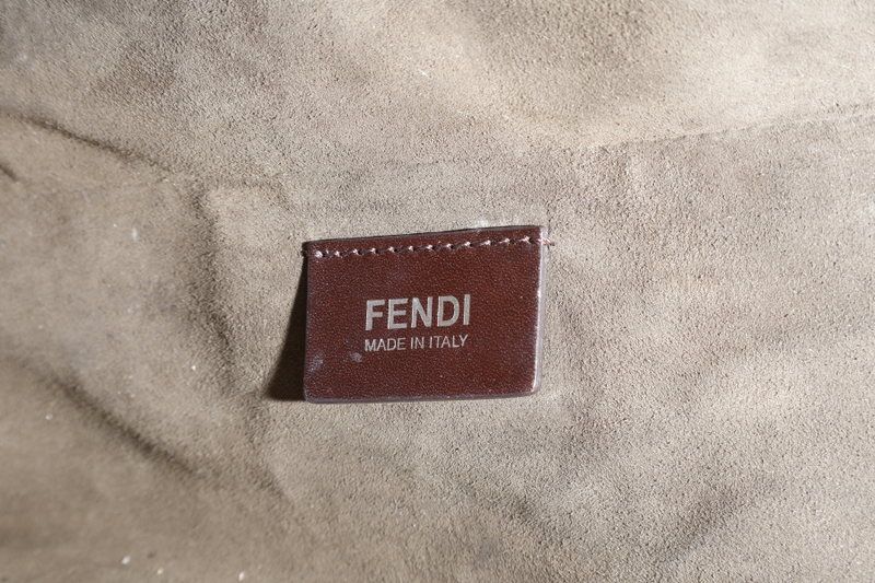 FENDI BICOLOR 3JOURS LEATHER TOTE BAG NO DUST COVER