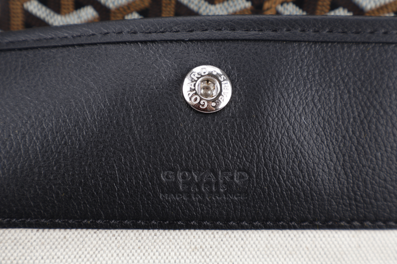 GOYARD SAINT LOUIS PM BAG BLACK COLOR WITH DUST COVER